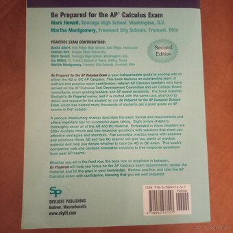 Be Prepared for the AP Calculus Exam - 2