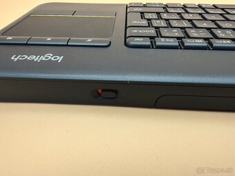 Bezdrôtová klávesnica s touchpadom Logitech K400+ - 2