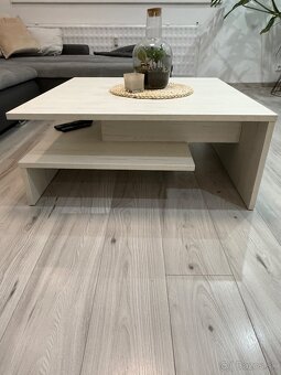 Predám konferenčný stolík 90x90 - 2