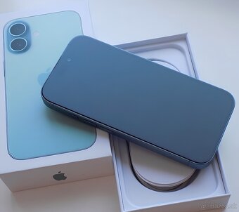iPhone 16 Teal BATERIE 100% TOP - 2