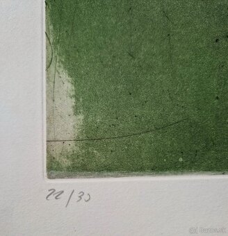 BERNARD QUESNIAUX - Amamcs (Lept,podpis) / Abstraktny figur. - 2