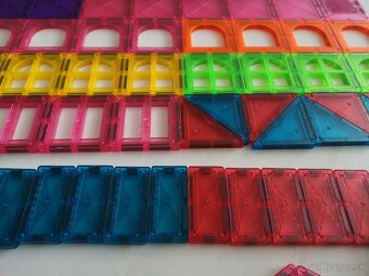 magnetické kocky- Sada 100 ks - 2