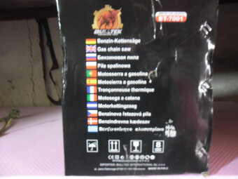 BENZíNOVá MOTOROVá PíLA - 2