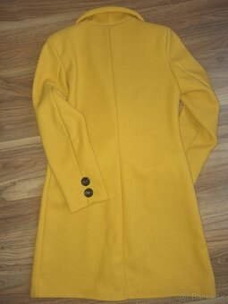 Dámsky žltý kabát - 2