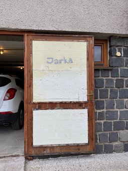 Garazova brana drevena - 2