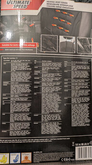 Predám vyhrievaný poťah sedadla - 2