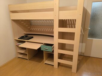 Detská posteľ 2 v 1 - 2