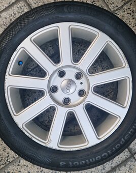 Predám ALU disky R17 Audi - 2