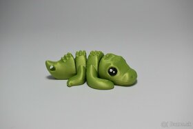 mini ohybný krokodíl - 3D tlač - "Handmade" - 2