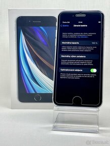 Apple iPhone SE 2020 64 GB White - 100% Zdravie batérie - 2