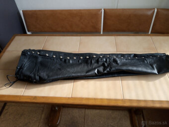 Damske kozene moto nohavice CHOPPER. - 2