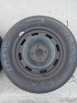 5x100 R15 + Zimné pneumatiky 185/65 r15 - 2