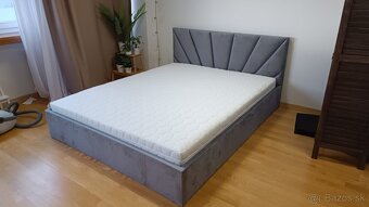 Predám posteľ s matracom a úložným priestorom 160x200 - 2