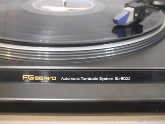 Gramofon TECHNICS SL-BD22, stroboskop FG SERVO, vyroba JAPAN - 2