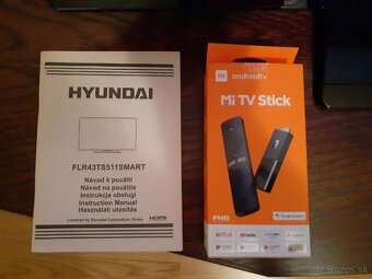 Televízor Hyundai 43" + Mi TV Stick - 2