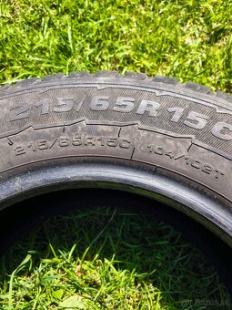Predám letné pneumatiky 215/65 R15 - 2