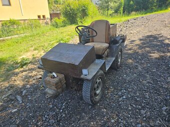 Malotraktor domácej výroby. Fiat 850 - 2