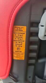 Britax romer evolva 1-2-3 SL SICT - 2