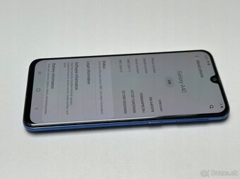 Samsung Galaxy A40 modrý/čierny - 2