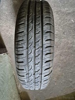 Predám letné pneumatiky Barum Bravuris165/70R14 - 2
