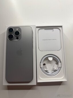 iPhone 15 pro max 256GB Natural Titanium - 2