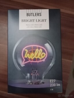 Žiarovka napíš HELLO - 2