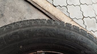 Sada diskov 4x100 opel pneu. 185/70R14 SEMPERIT - 2