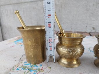 Mosadzné mažiare 15€ kus - 2