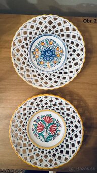 Modranská keramika - taniere - 2