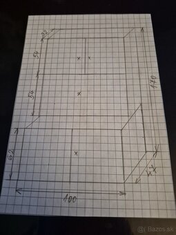 Skrinky, knižnica, posteľ - 2