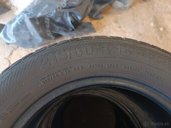 Predám gumy 215/60r16. 99 H letné - 2