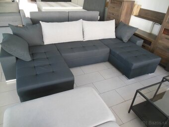 Sedačka U rozkladacia. - 2