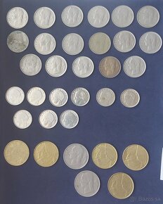 Zbierka mincí - svet - Turecko, Belgicko - 2
