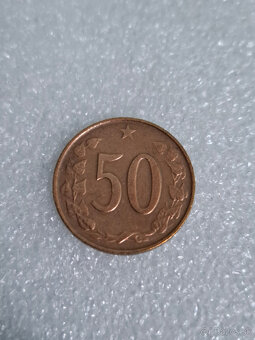 50 Halierov 1969 - Varianta bez bodiek - 2