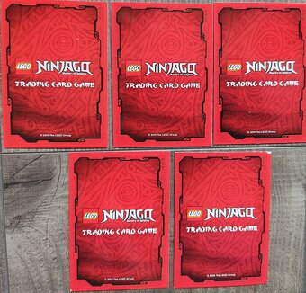 zberateľské kartičky Lego Ninjago - 2