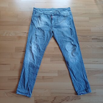 Dsquared2 šedé slim fit - 2