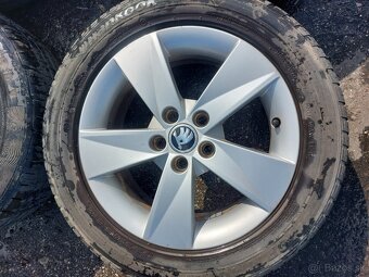 ELEKTRÓNY PNEUMATIKY ŠKODA R15 5X100 6JX15 ET43 - 2