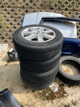 Originál Škoda Disky R15 + Zimné Pneu Verdstein - 2