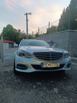 Mercedes E w212. 220 D facelift TOP stav - 2