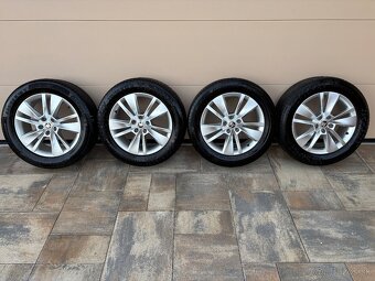 LETNÁ SADA SKODA 5x112 R18+LETNE PNEU CONTINENTAL 235/55 R18 - 2