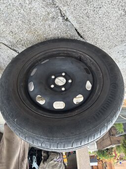 Pneumatiky na plechových diskoch 195/65 R15 - 2