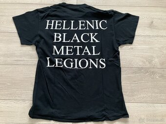 Rotting Christ - Hellenic Black Metal Legions tshirt, size M - 2