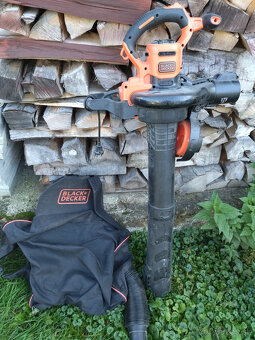 Predám vysávač- fúkač lístia black & decker - 2