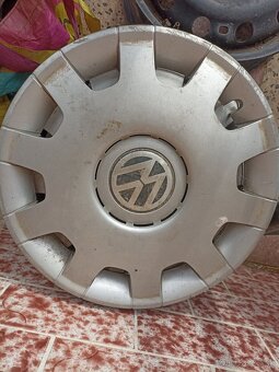 Predám sadu plechových diskov 5x100 r15 - 2