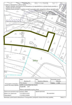REI PREMIUM Investičný pozemok na výstavbu v tichej lokalit - 2