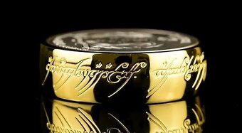 zlato striebro Lord of the rings - pán prsteňov 2023 one - 2