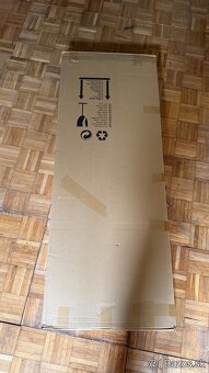 Kancelársky/Písaci stolík Grafit - 2