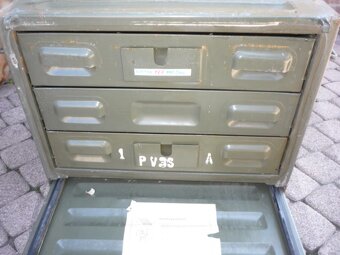 vojenská plechová bedňa čsla - 2