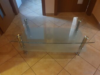 Sklenený konferenčný stolík - 2