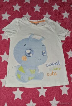 Tričká s krátkym rukávom, v. 98 - 2